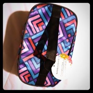 Multi-colored Sassy Chic Cosmetic Bag